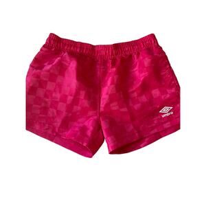Umbro pink shorts size 14